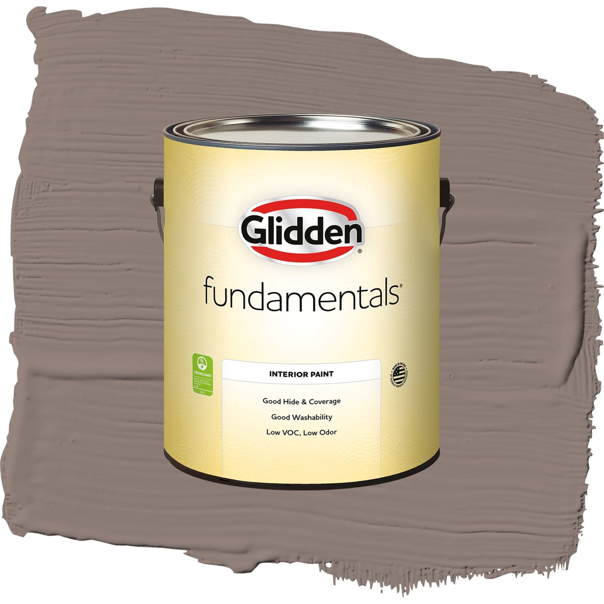 Glidden Fundamentals Cinnamon Toast / Brown, Eggshell Interior Paint, 1 Gallon