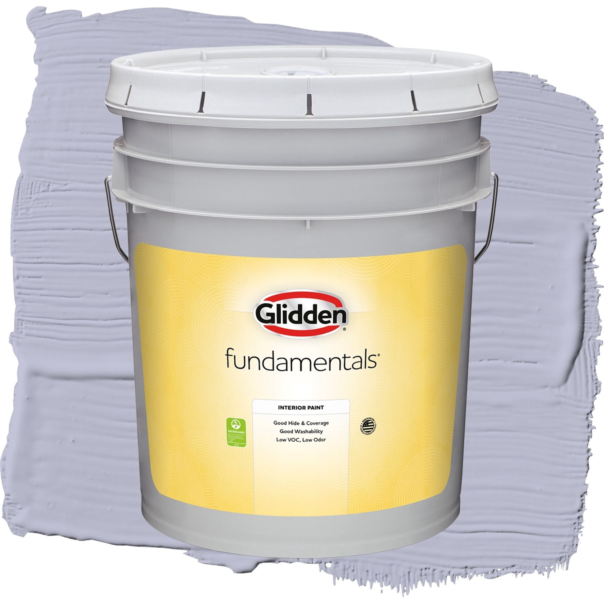 Glidden Fundamentals Cosmic / Purple, Eggshell Interior Paint, 5 Gallon
