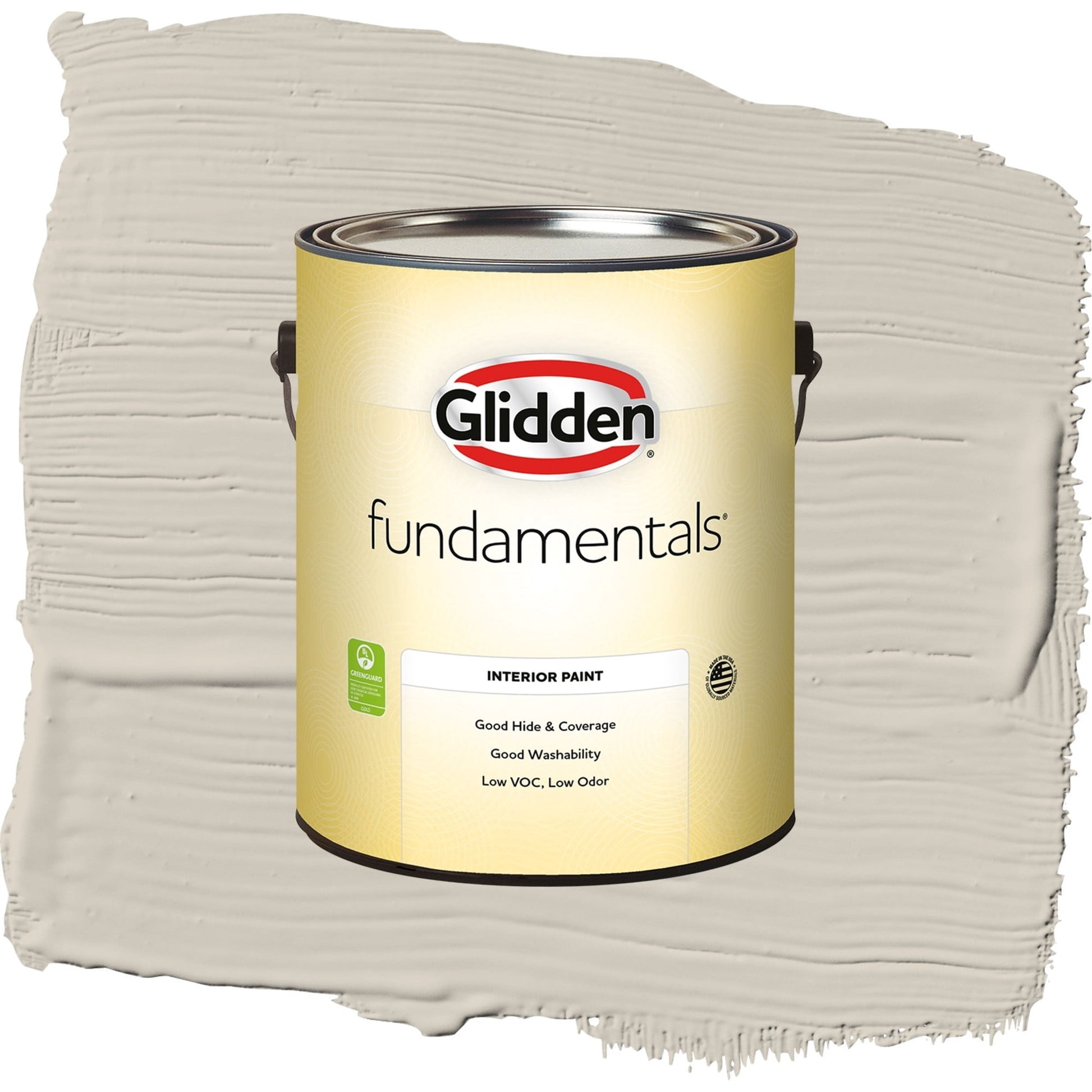 Glidden Fundamentals Dust Bunny / Beige, Eggshell Interior Paint, 1 Gallon