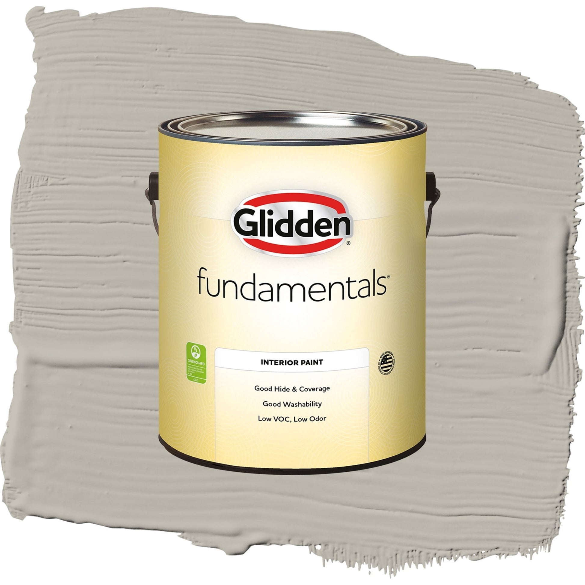 Glidden Fundamentals Ghost Writer / Beige, Semi-Gloss Interior Paint, 1 Gallon
