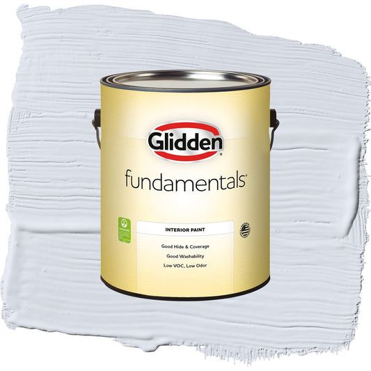 Glidden Fundamentals Irradiant Iris / Purple, Eggshell Interior Paint, 1 Gallon