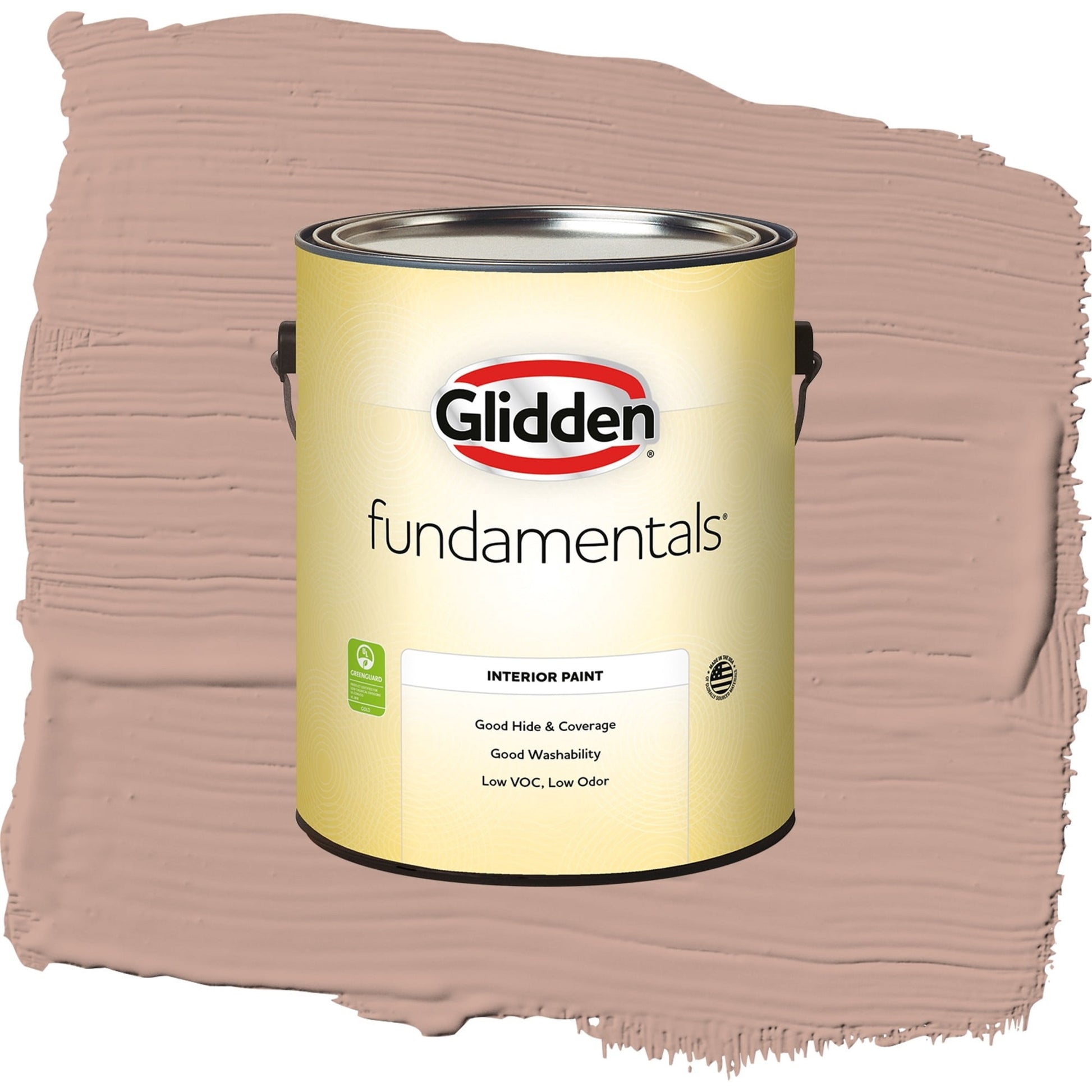 Glidden Fundamentals Just Rosey / Orange, Eggshell Interior Paint, 1 Gallon