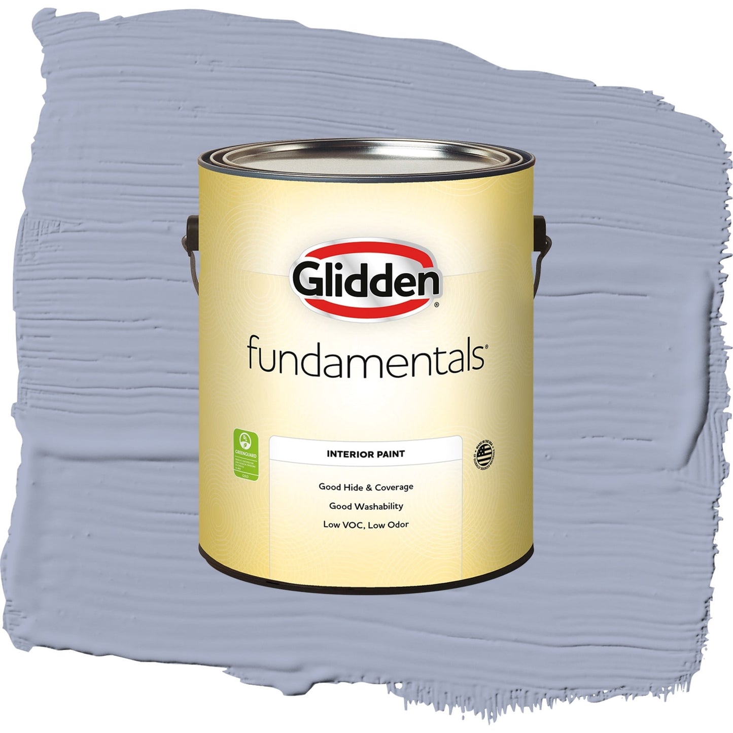Glidden Fundamentals Lilac Time / Purple, Eggshell Interior Paint, 1 Gallon