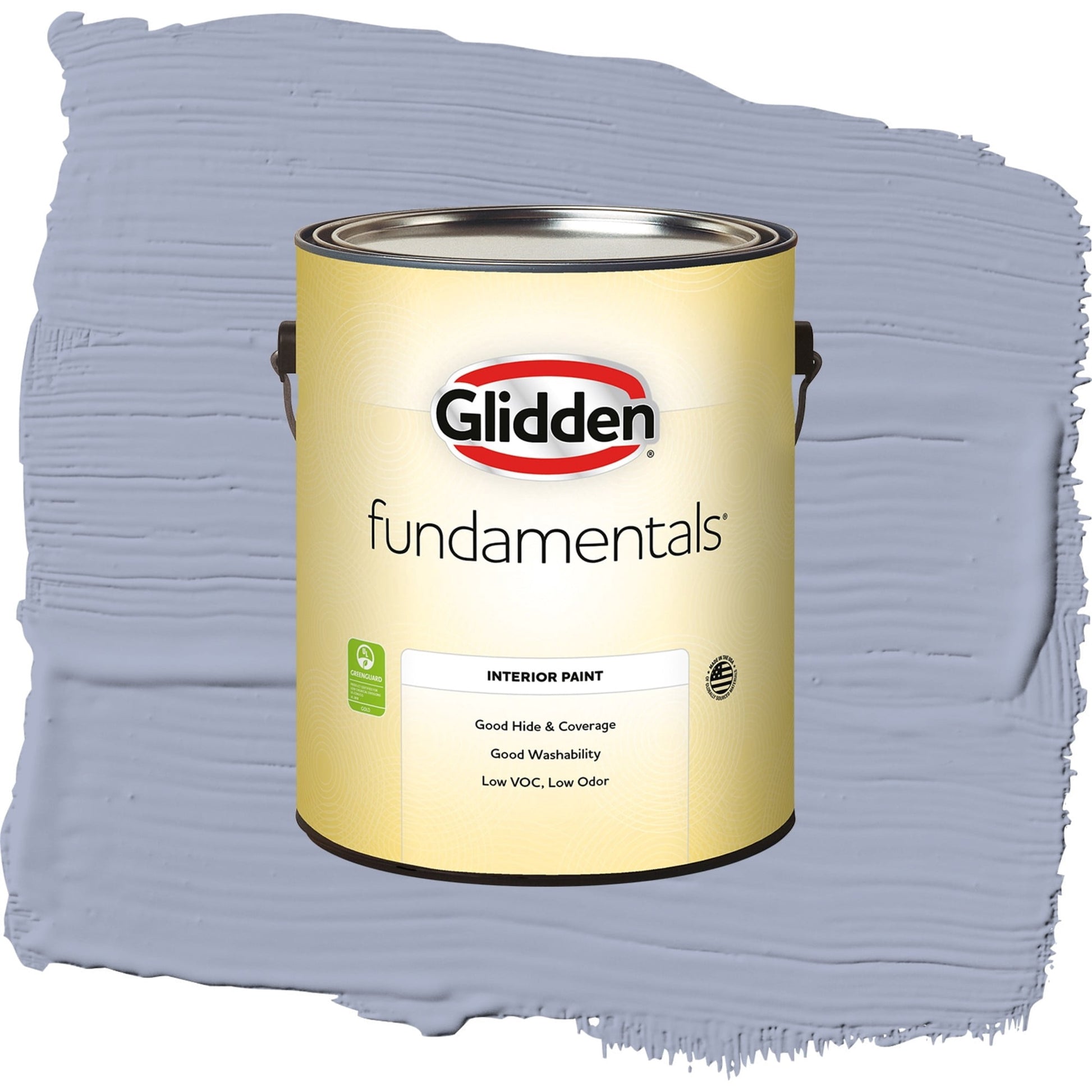 Glidden Fundamentals Lilac Time / Purple, Eggshell Interior Paint, 1 Gallon