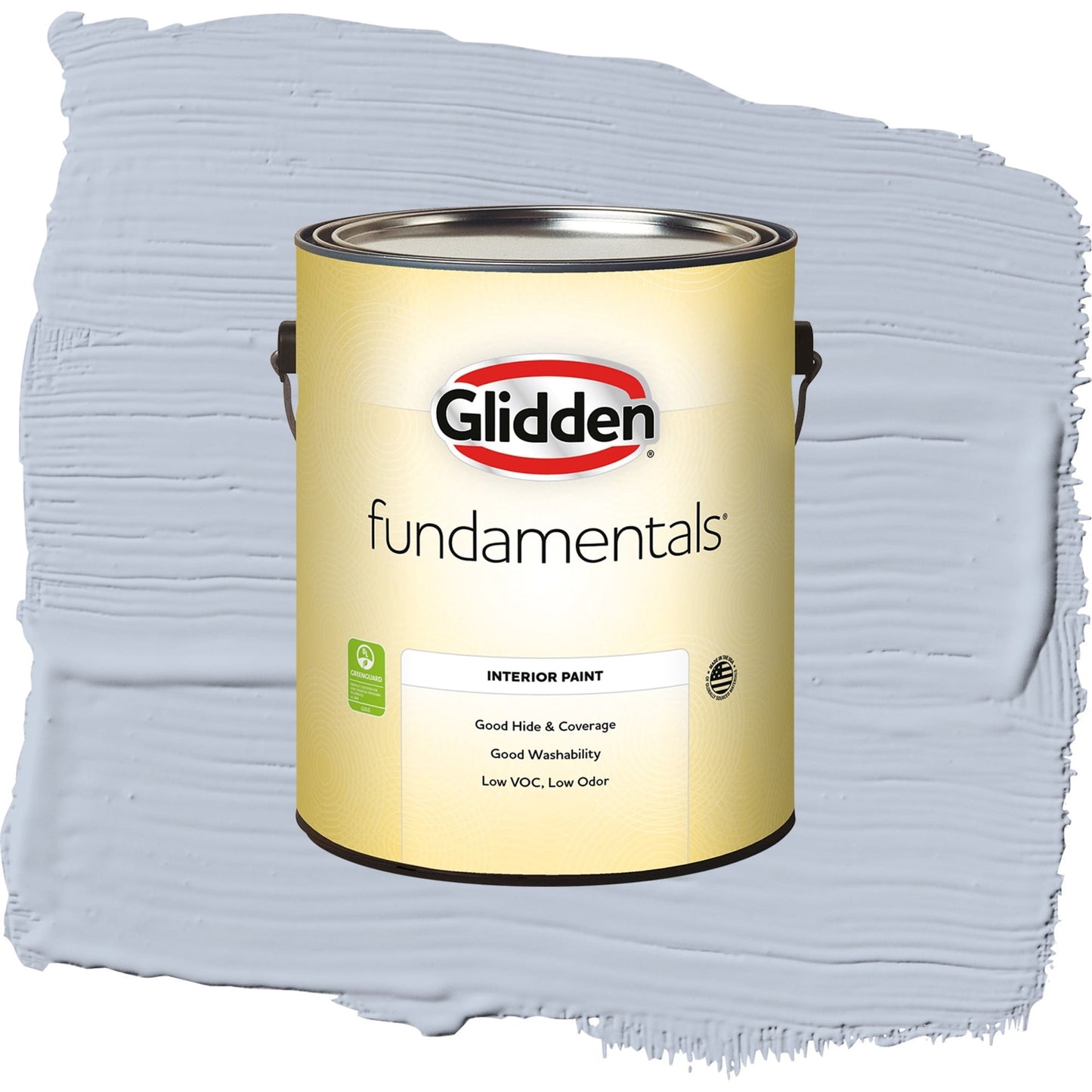 Glidden Fundamentals Northern Exposure / Blue, Semi-Gloss Interior Paint, 1 Gallon