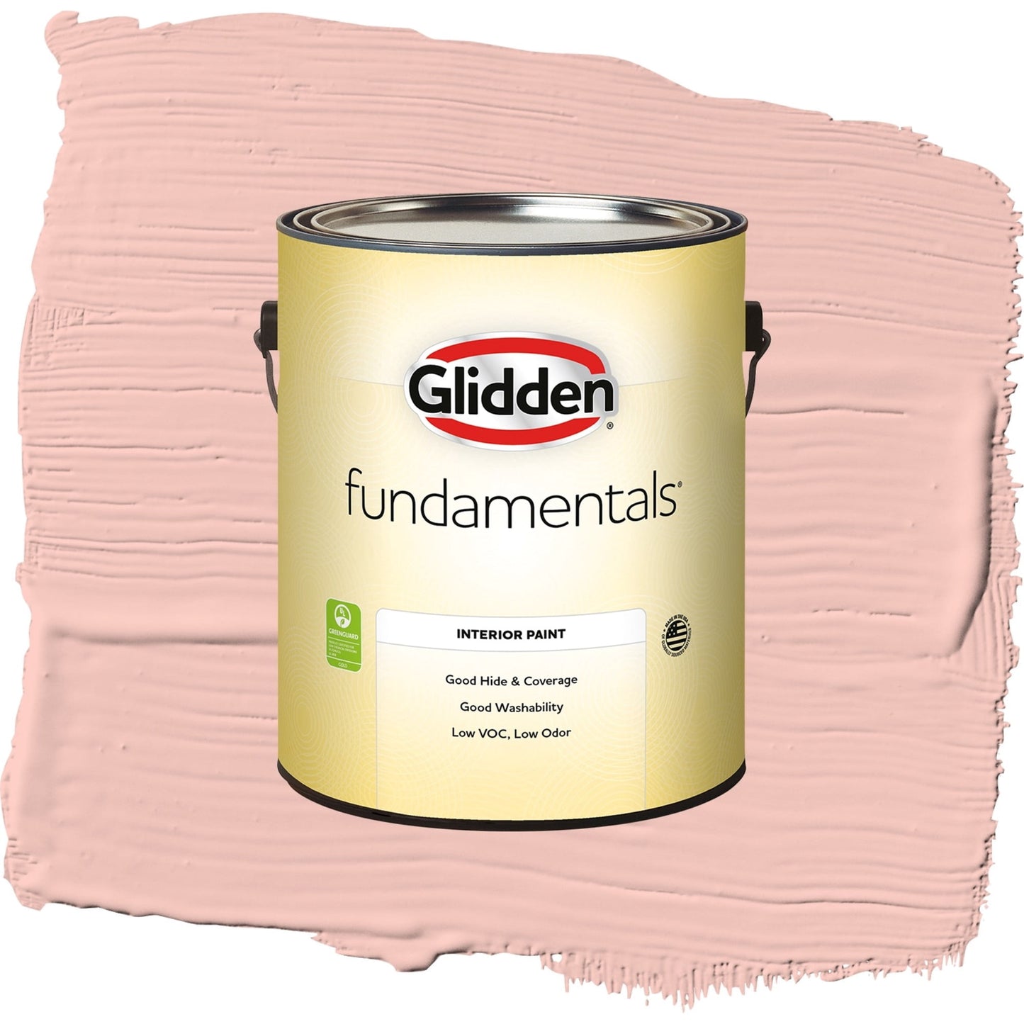 Glidden Fundamentals Peach Ash / Orange, Eggshell Interior Paint, 1 Gallon