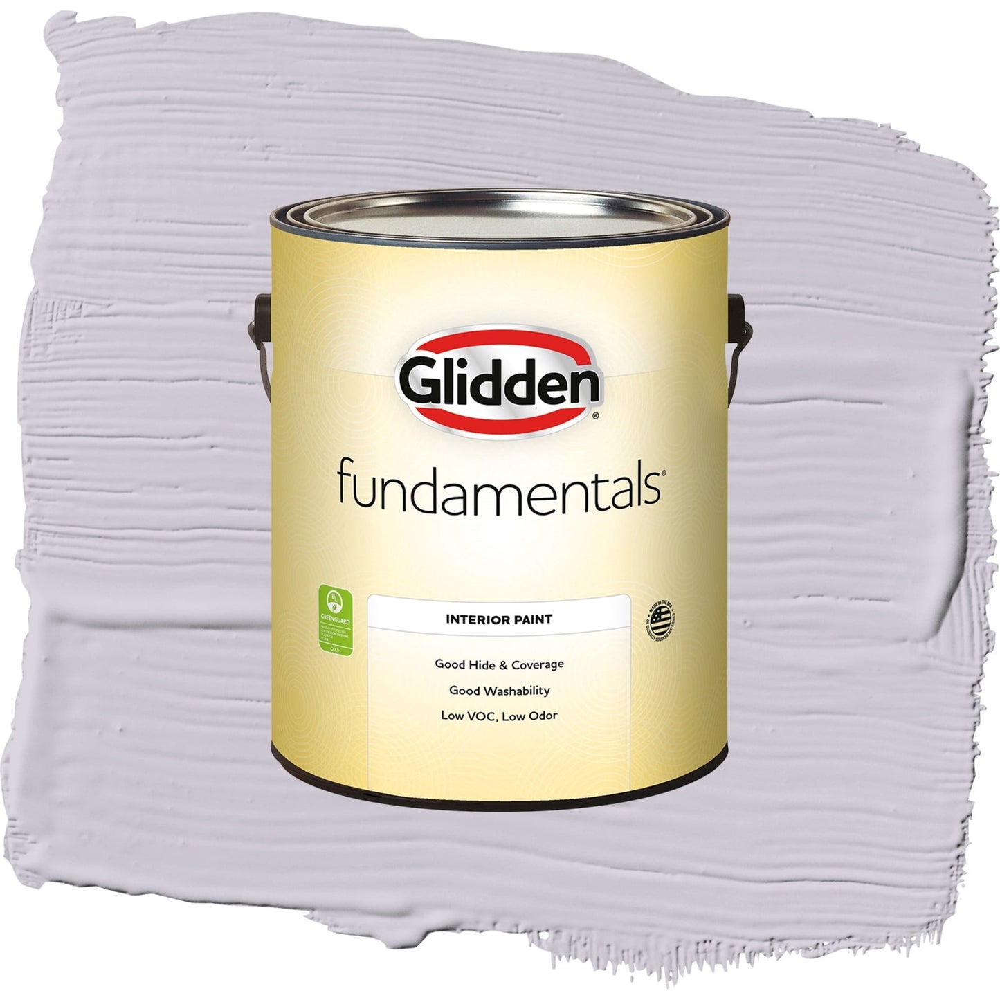 Glidden Fundamentals Silver Chalice / Purple, Eggshell Interior Paint, 1 Gallon