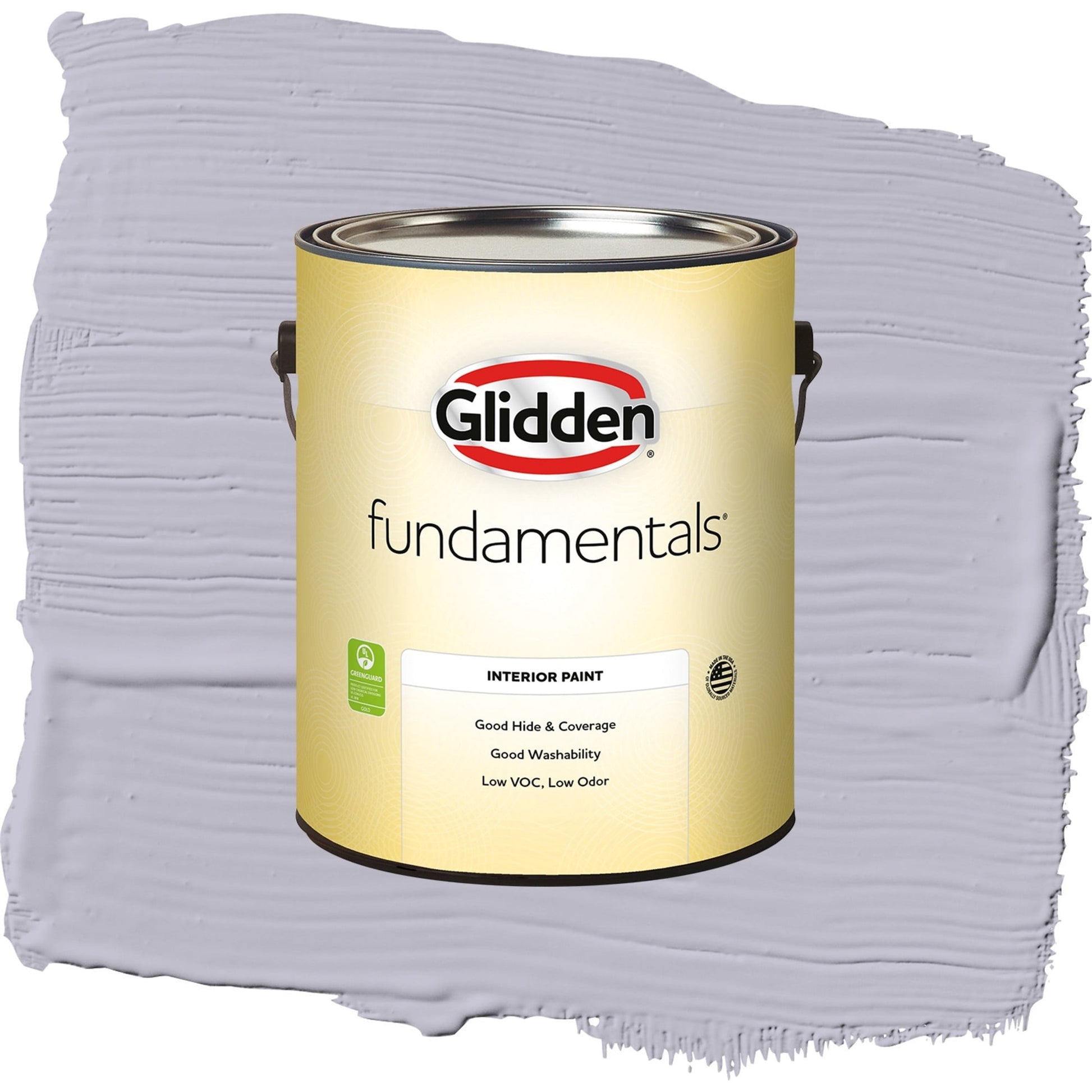 Glidden Fundamentals Silverberry / Purple, Eggshell Interior Paint, 1 Gallon