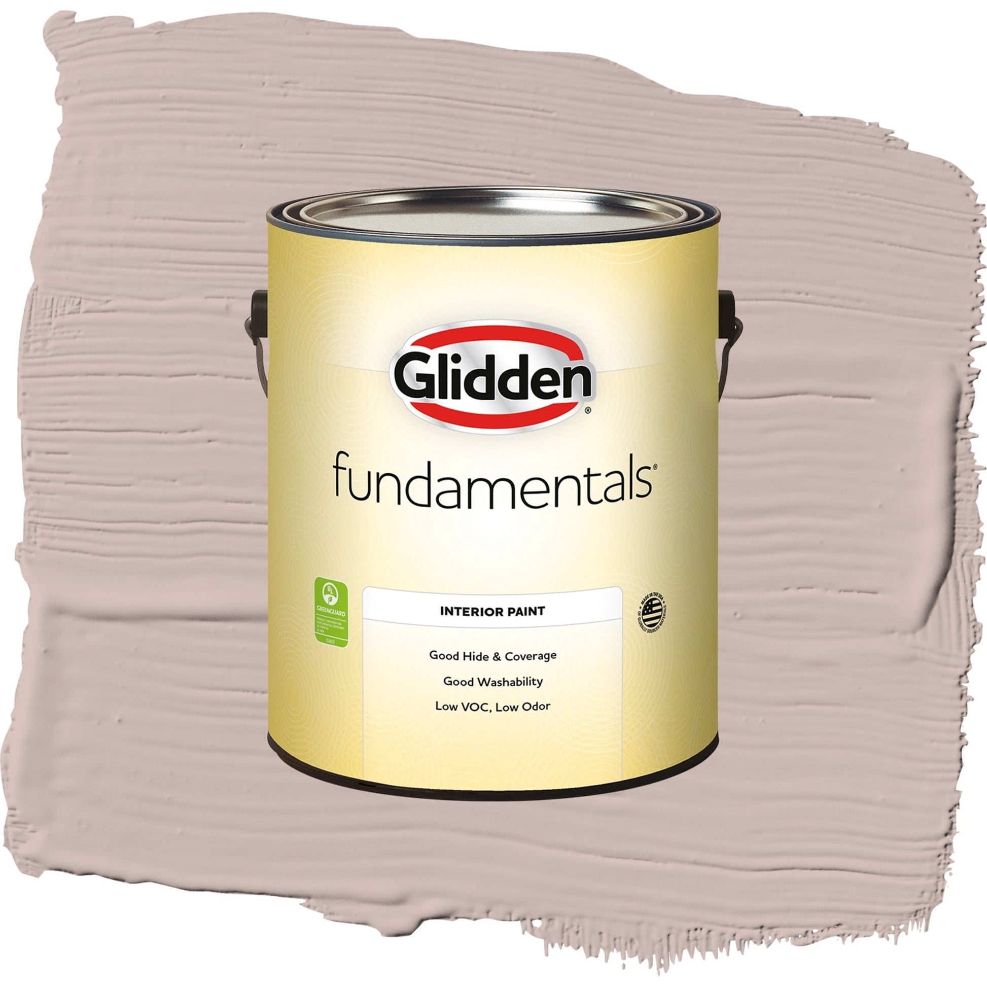 Glidden Fundamentals Subdued / Beige, Semi-Gloss Interior Paint, 1 Gallon