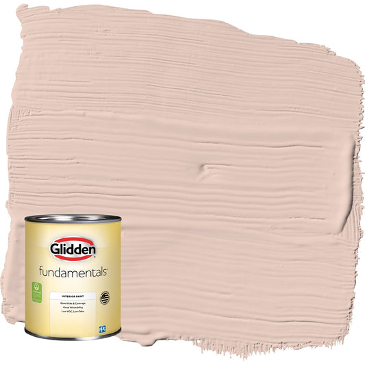Glidden Fundamentals Pintura Interior Semibrillante Arena de SultÃ¡n/naranja, 1 Cuarto