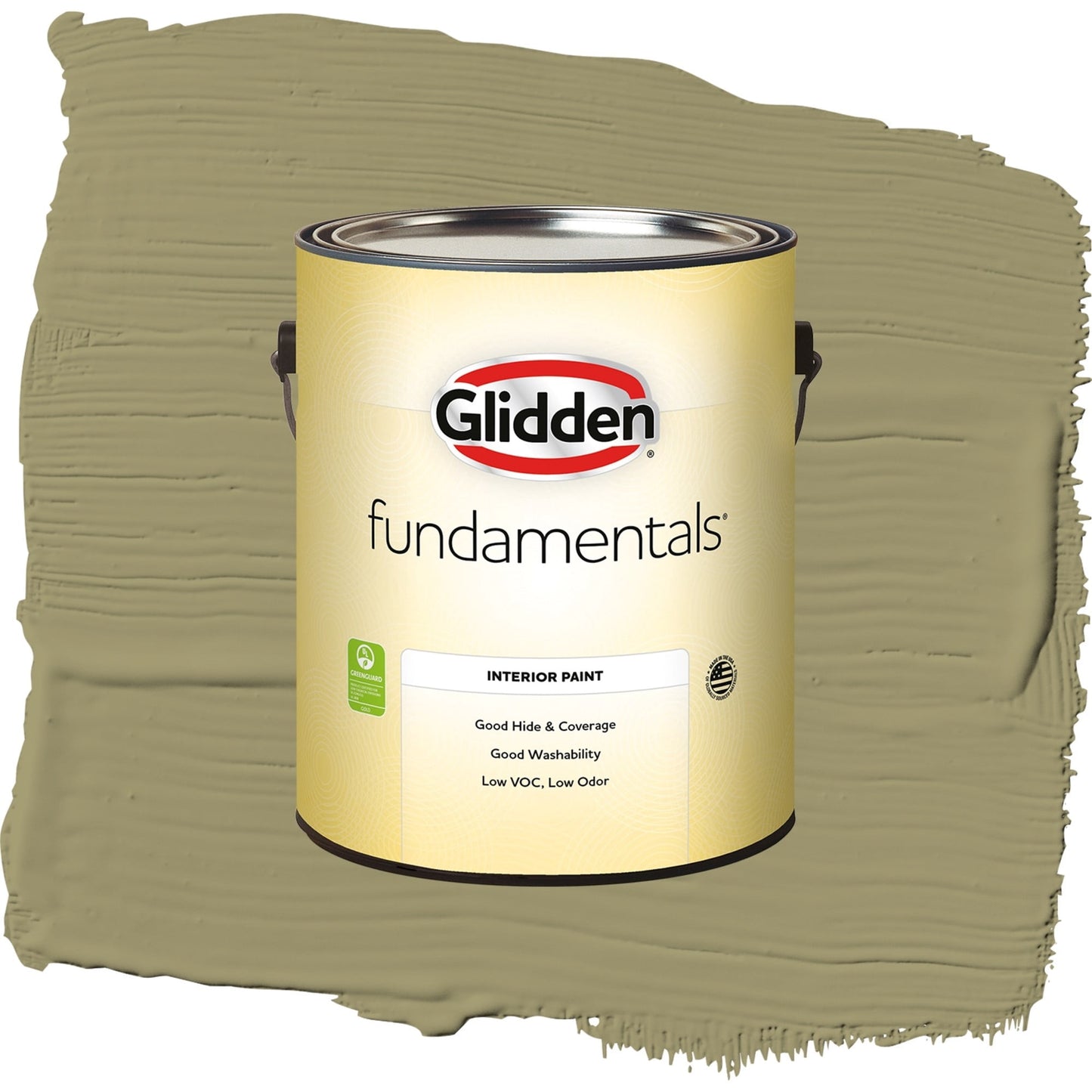 Glidden Fundamentals Sweet Annie / Green, Eggshell Interior Paint, 1 Gallon