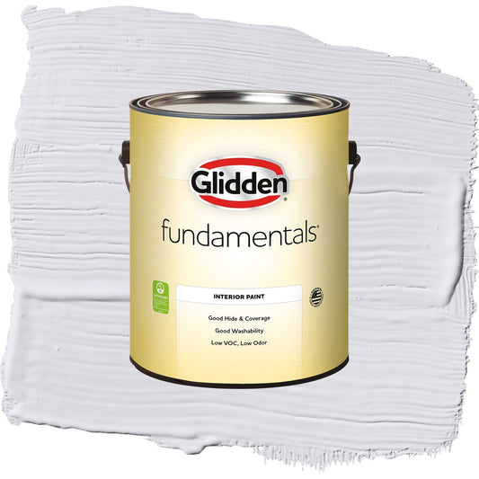 Glidden Fundamentals Violet Echo / Purple, Eggshell Interior Paint, 1 Gallon