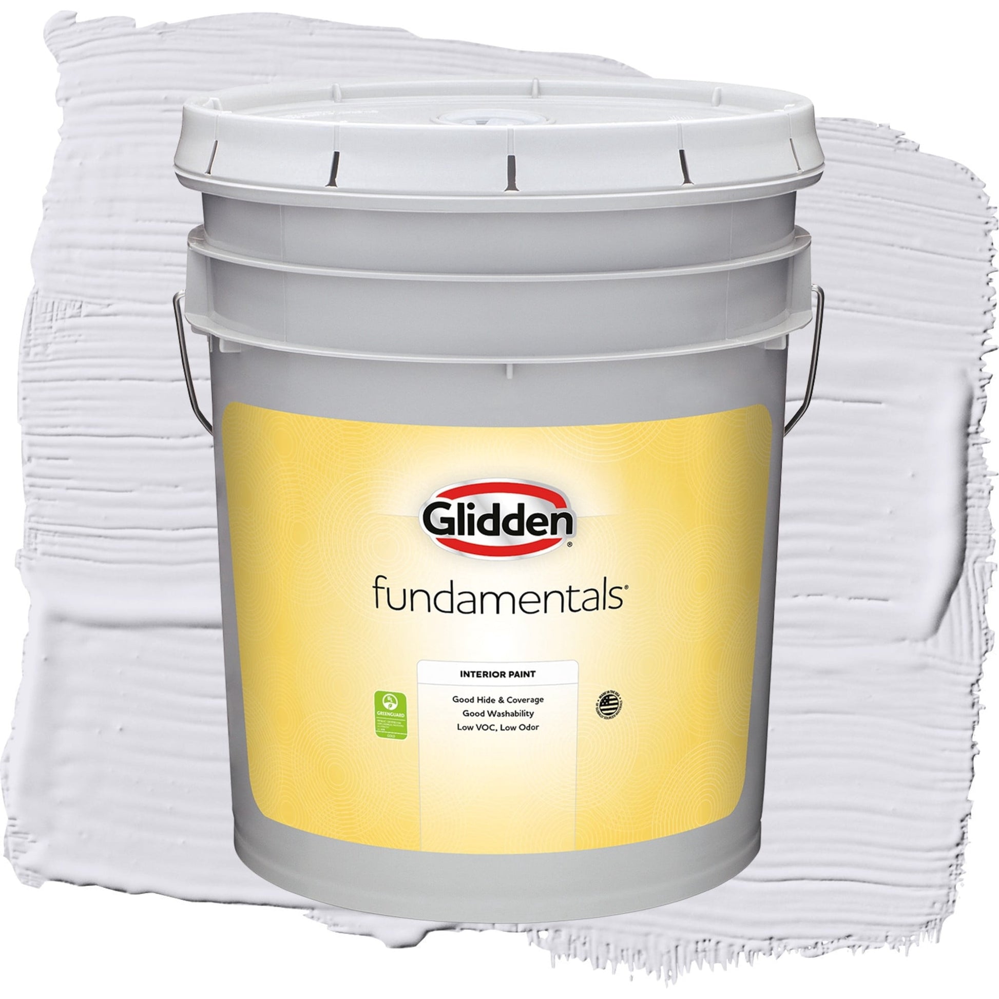 Glidden Fundamentals Violet Echo / Purple, Flat Interior Paint, 5 Gallon