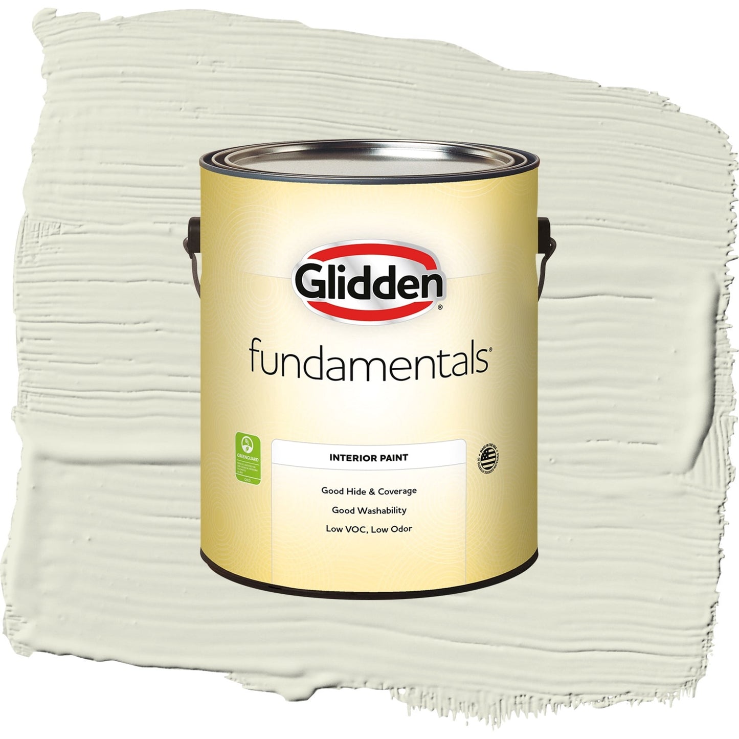 Glidden Fundamentals Wild Wheat / Green, Eggshell Interior Paint, 1 Gallon
