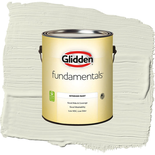 Glidden Fundamentals Wild Wheat / Green, Eggshell Interior Paint, 1 Gallon