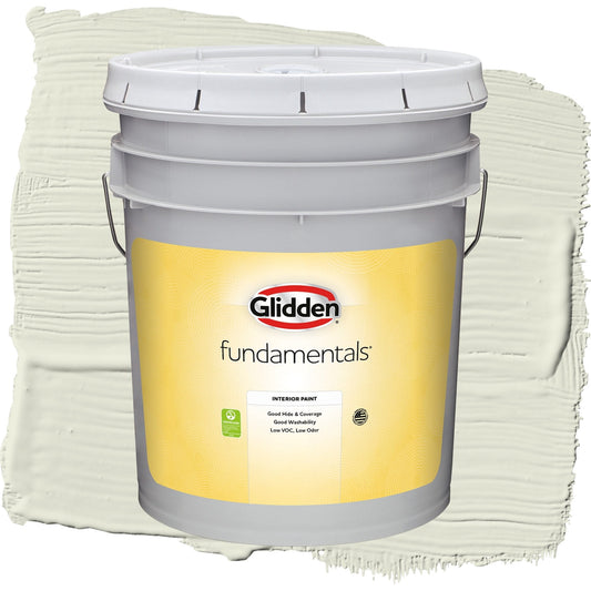 Glidden Fundamentals Wild Wheat / Green, Eggshell Interior Paint, 5 Gallon