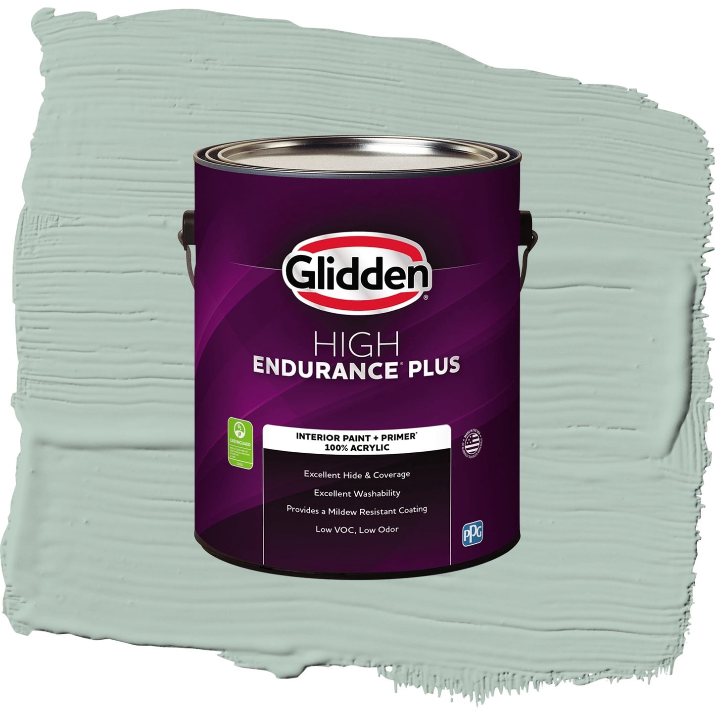 Glidden HEP Aquamarine Dream / Blue, Semi-Gloss Interior Paint with Primer, 1 Gallon