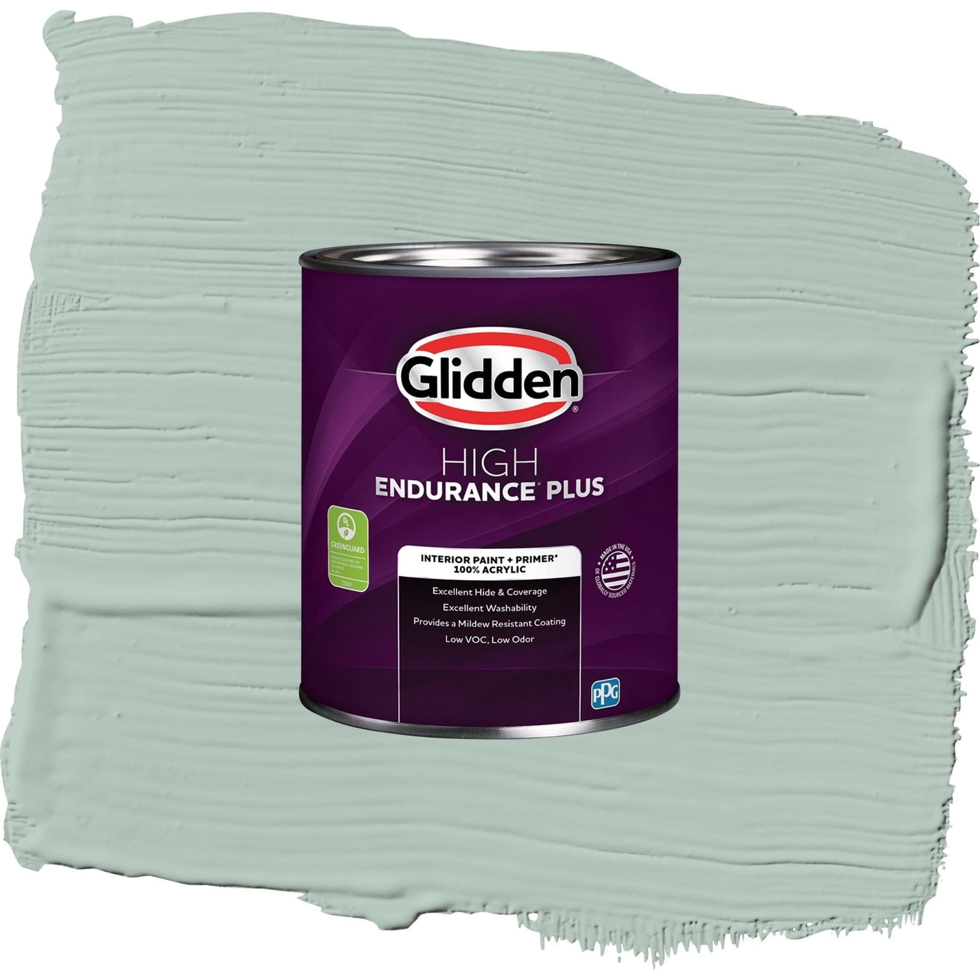Glidden HEP Aquamarine Dream / Blue, Semi-Gloss Interior Paint with Primer, 1 Quart