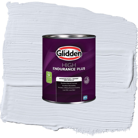 Glidden HEP Irradiant Iris / Purple, Semi-Gloss Interior Paint with Primer, 1 Quart
