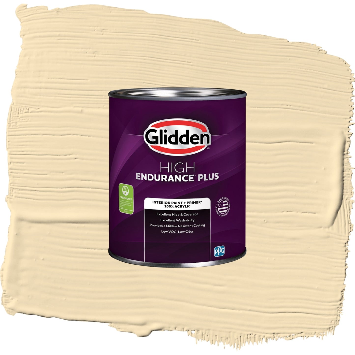 Glidden HEP Limitless / Yellow, Semi-Gloss Interior Paint with Primer, 1 Quart