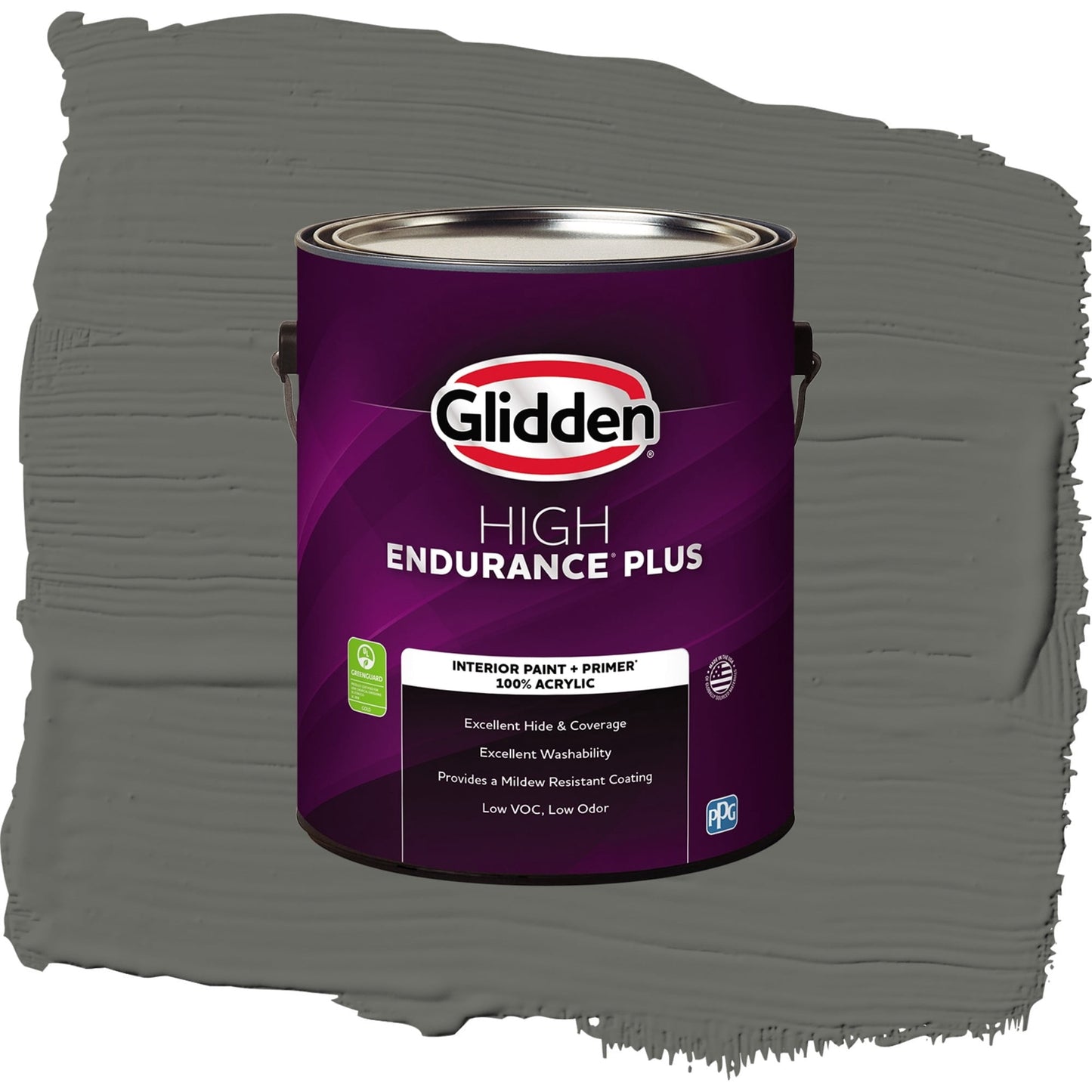 Glidden HEP Armory Interior Paint + Primer Flat , 1 Gallon