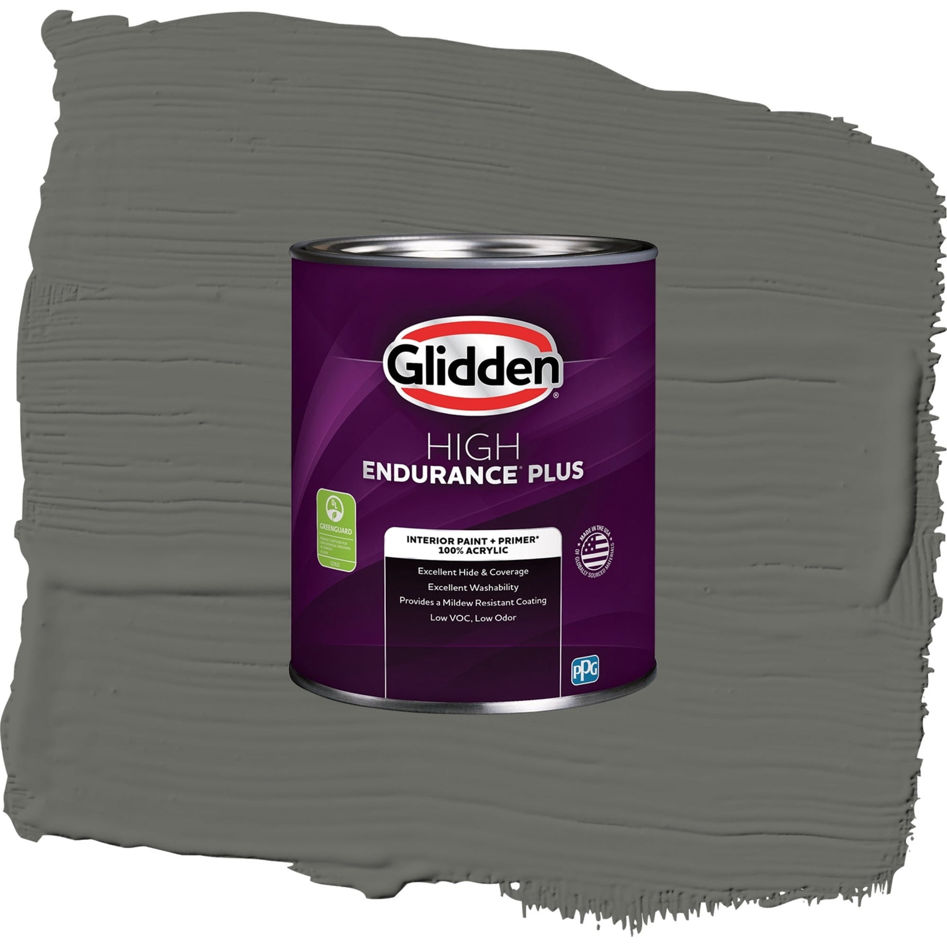 Glidden HEP Armory Interior Paint + Primer Semi Gloss , 1 Quart