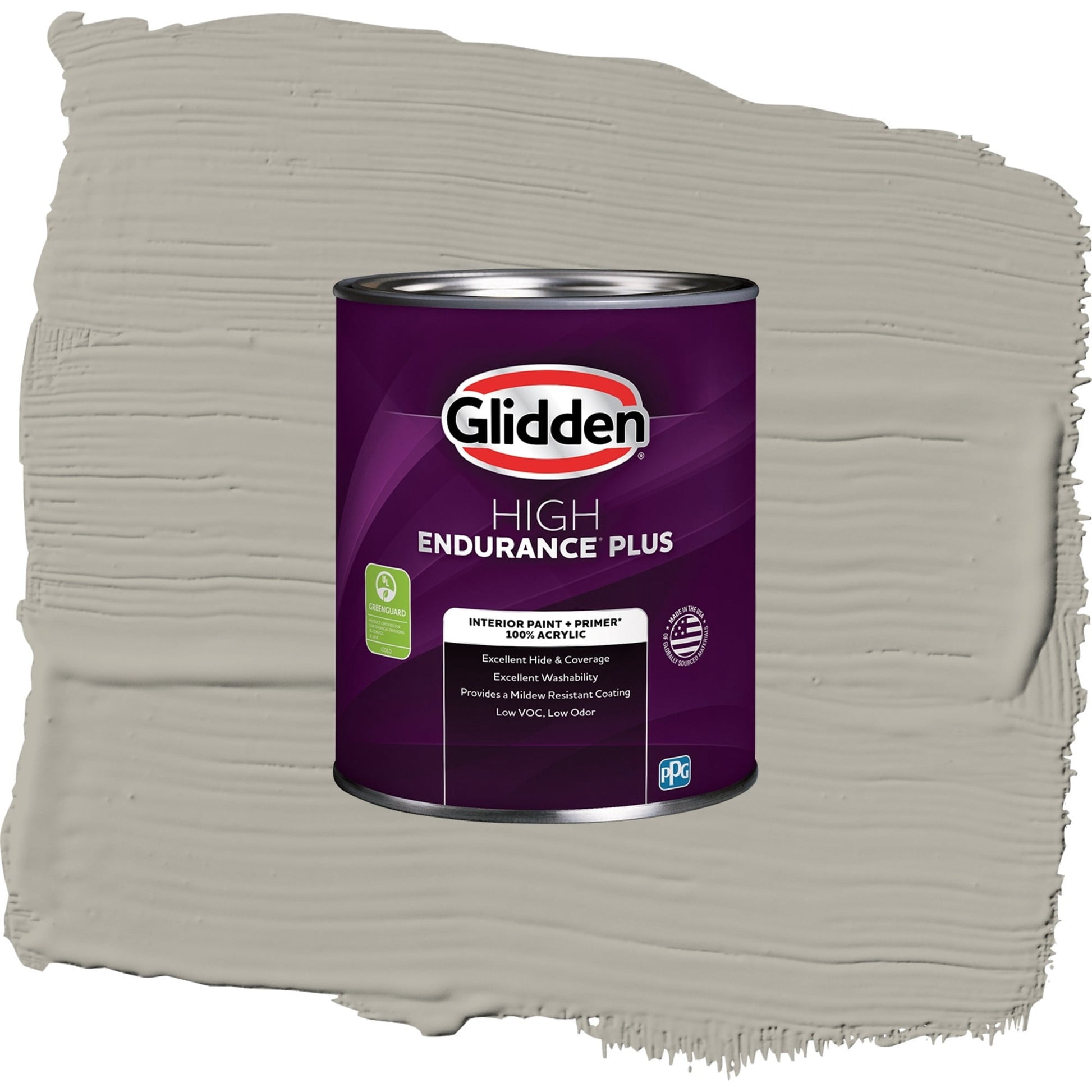 Glidden HEP Boulder Creek Interior Paint + Primer Eggshell , 1 Quart