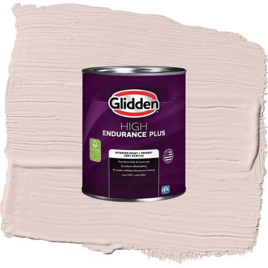 Glidden HEP China Silk Interior Paint + Primer Eggshell , 1 Quart