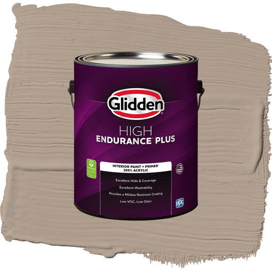 Glidden HEP Cuppa Coffee Interior Paint + Primer Eggshell , 1 Gallon