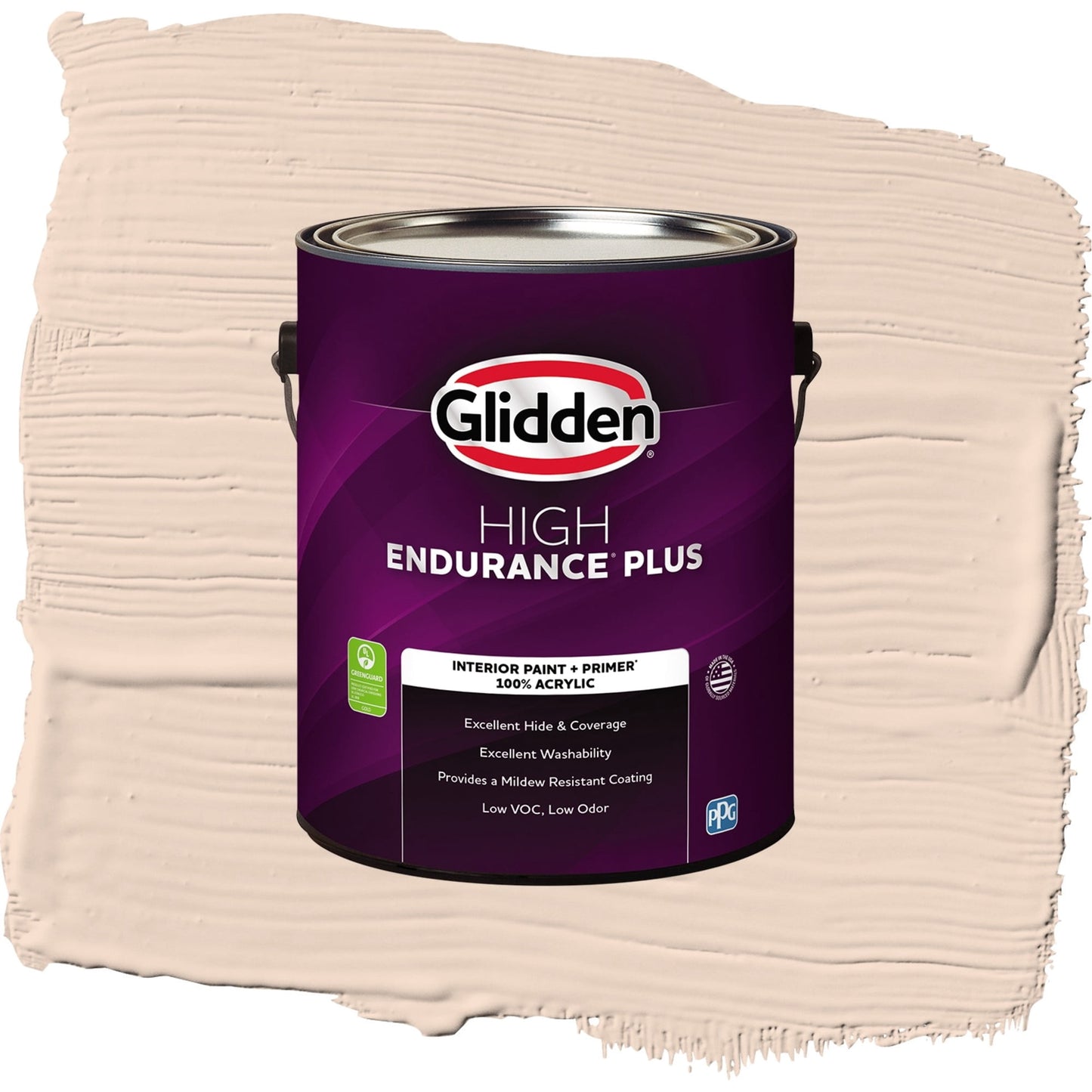 Glidden HEP Enjoy / Orange, Eggshell Interior Paint with Primer, 1 Gallon