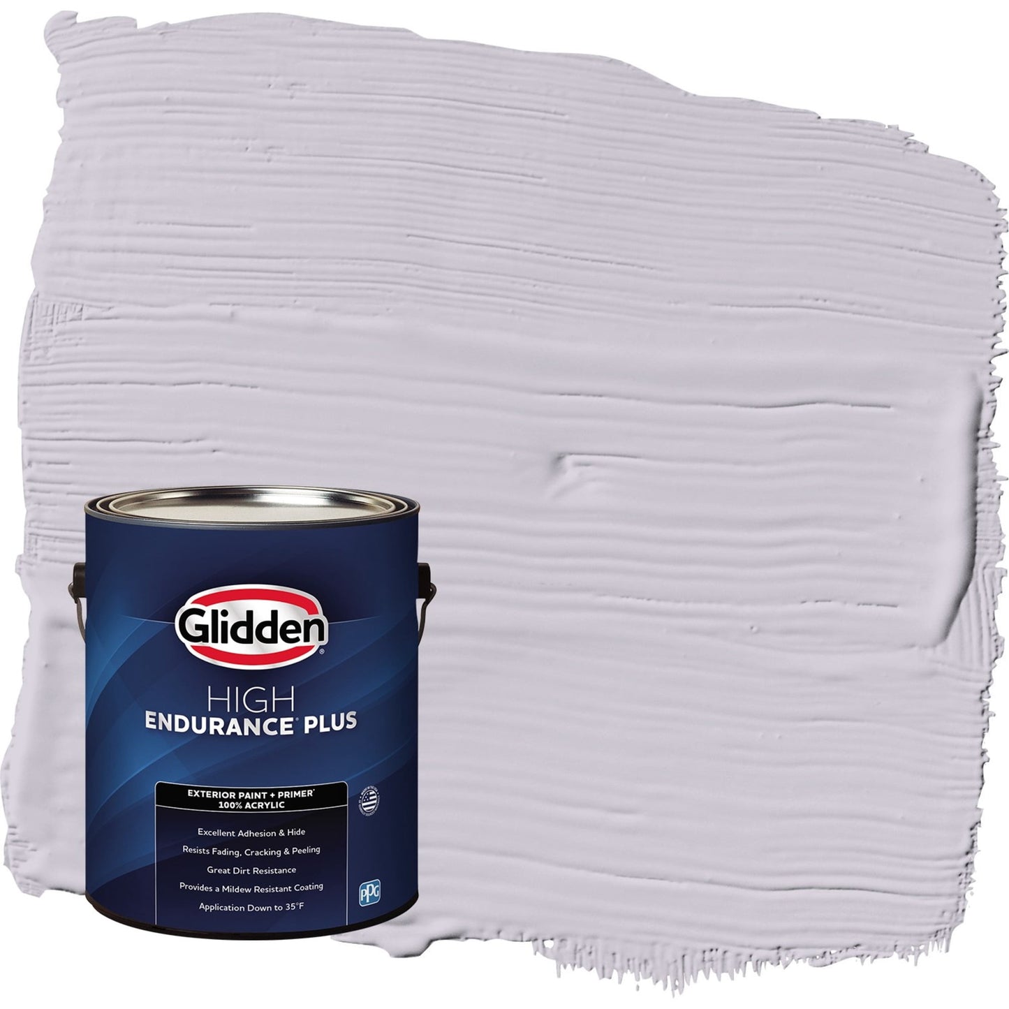 Glidden HEP Silver Chalice / Purple Semi-Gloss Exterior Paint with Primer, 1 Gallon