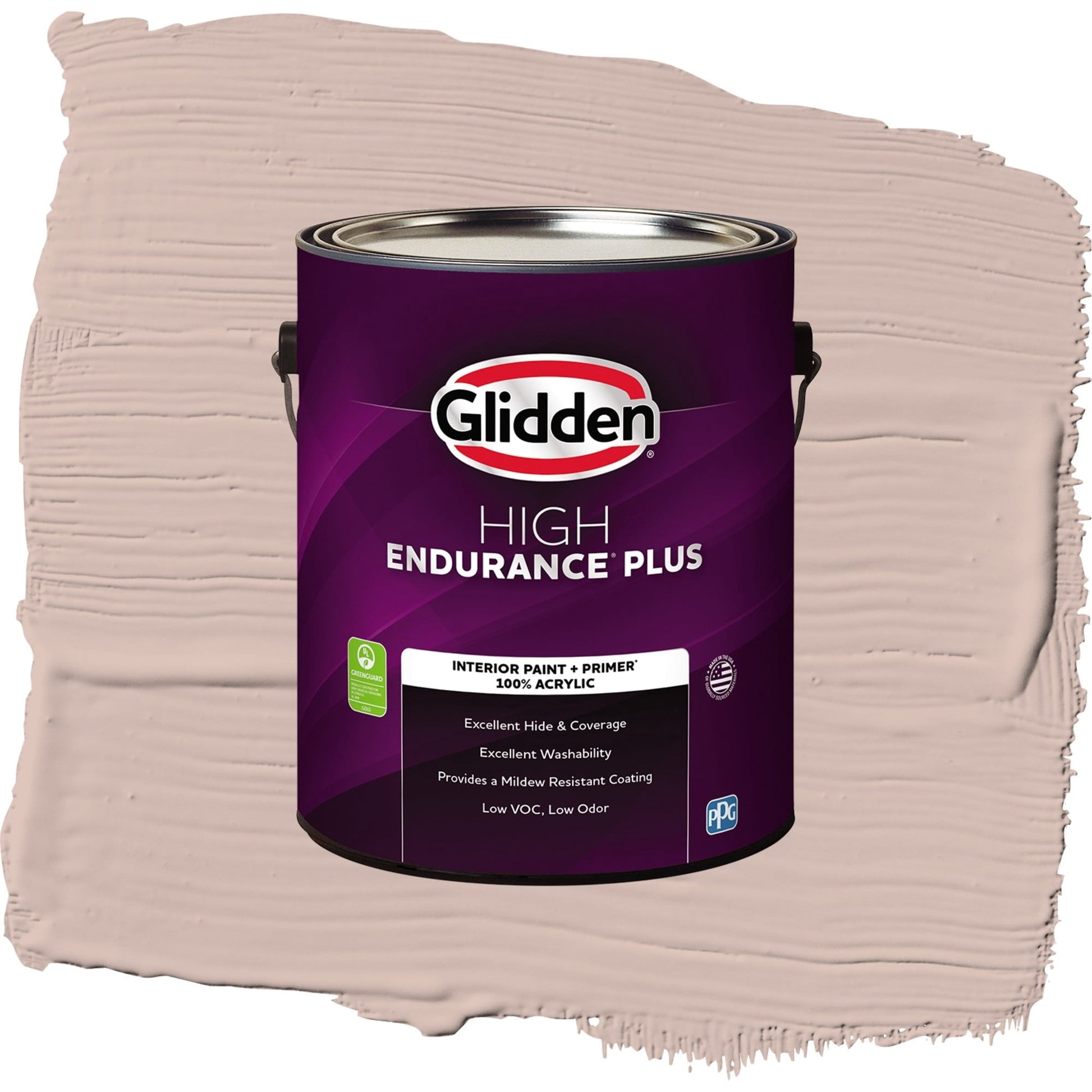 Glidden HEP Forever Fairytale Interior Paint + Primer Semi Gloss , 1 Gallon