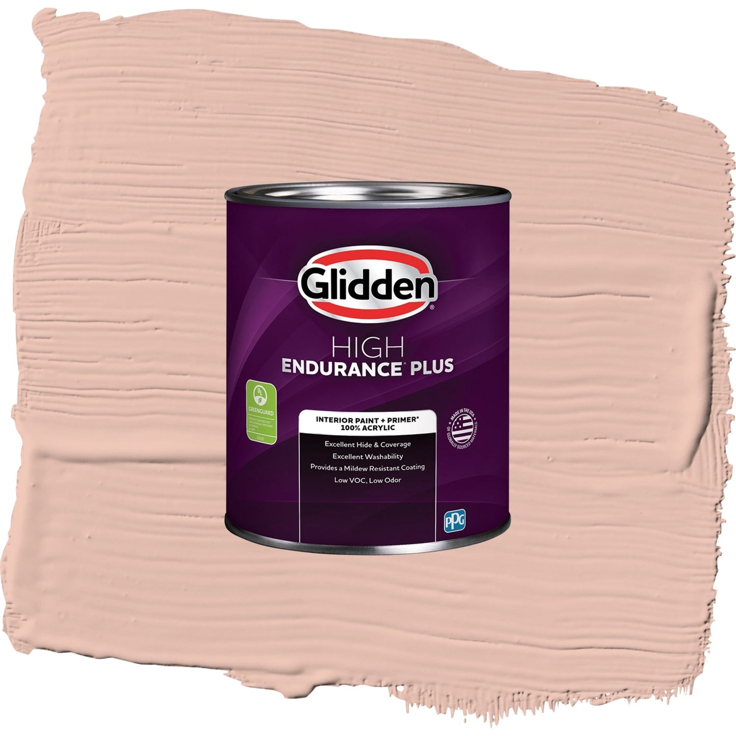Glidden HEP Adorable / Orange, Semi-Gloss Interior Paint with Primer, 1 Quart