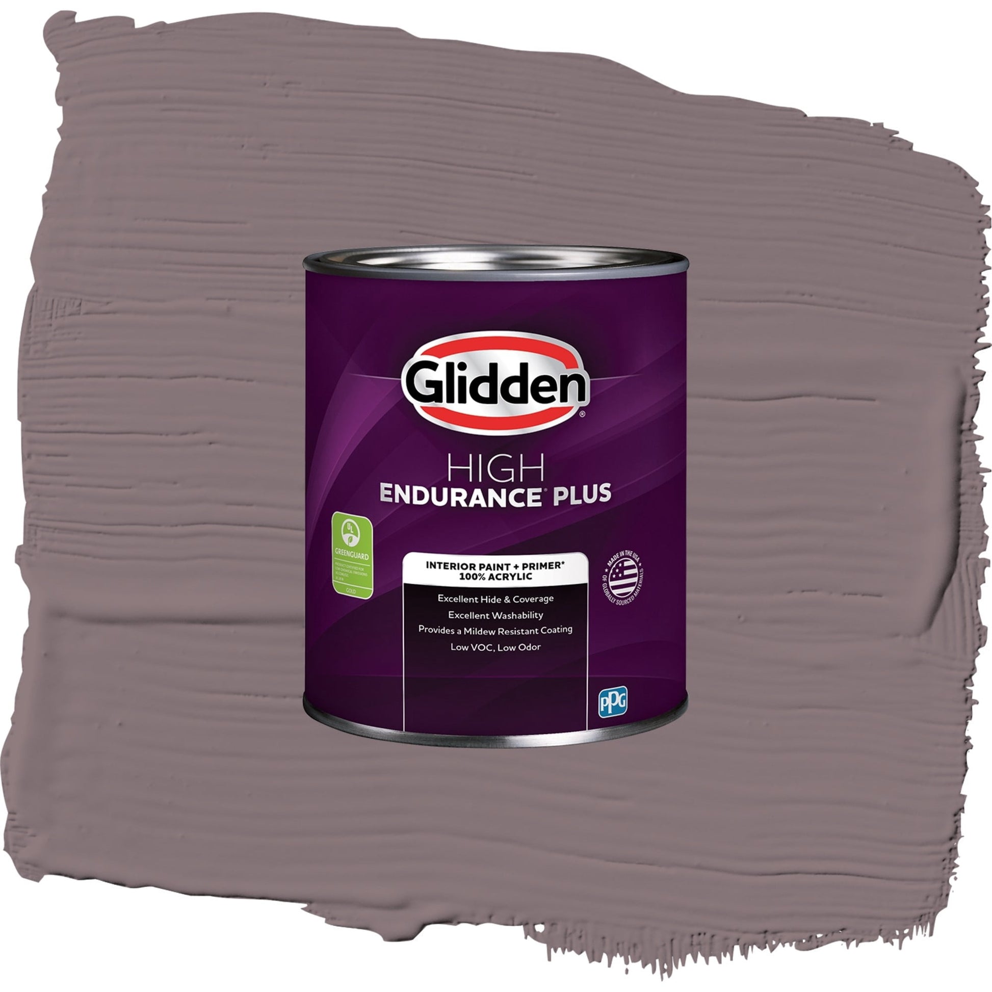 Glidden HEP Choo Choo / Purple, Semi-Gloss Interior Paint with Primer, 1 Quart
