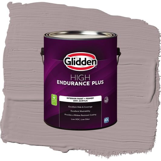 Glidden HEP Coffee Custard / Purple, Eggshell Interior Paint with Primer, 1 Gallon