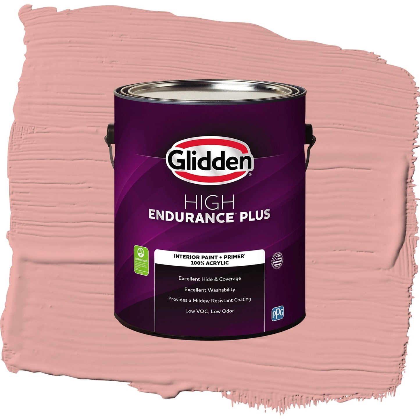 Glidden HEP Coral Cove / Orange, Eggshell Interior Paint with Primer, 1 Gallon