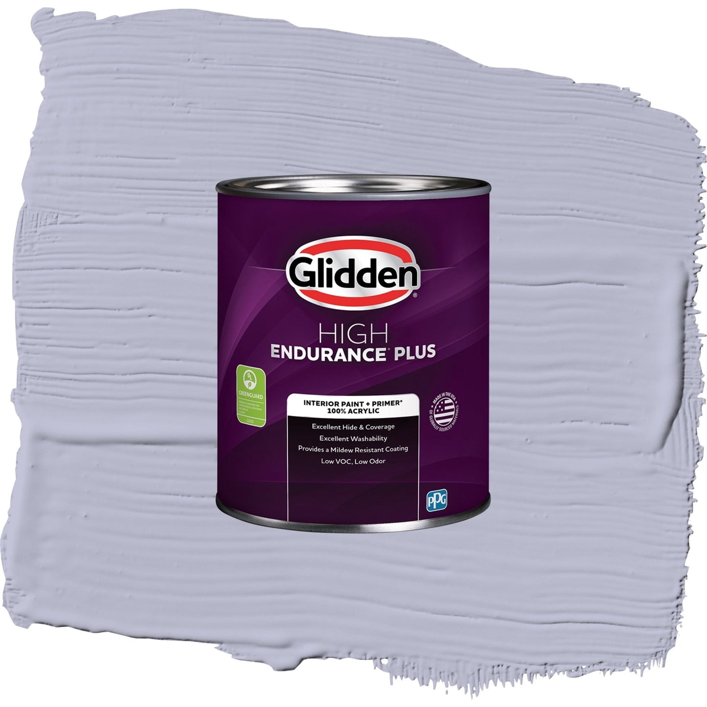 Glidden HEP Cosmic / Purple, Semi-Gloss Interior Paint with Primer, 1 Quart