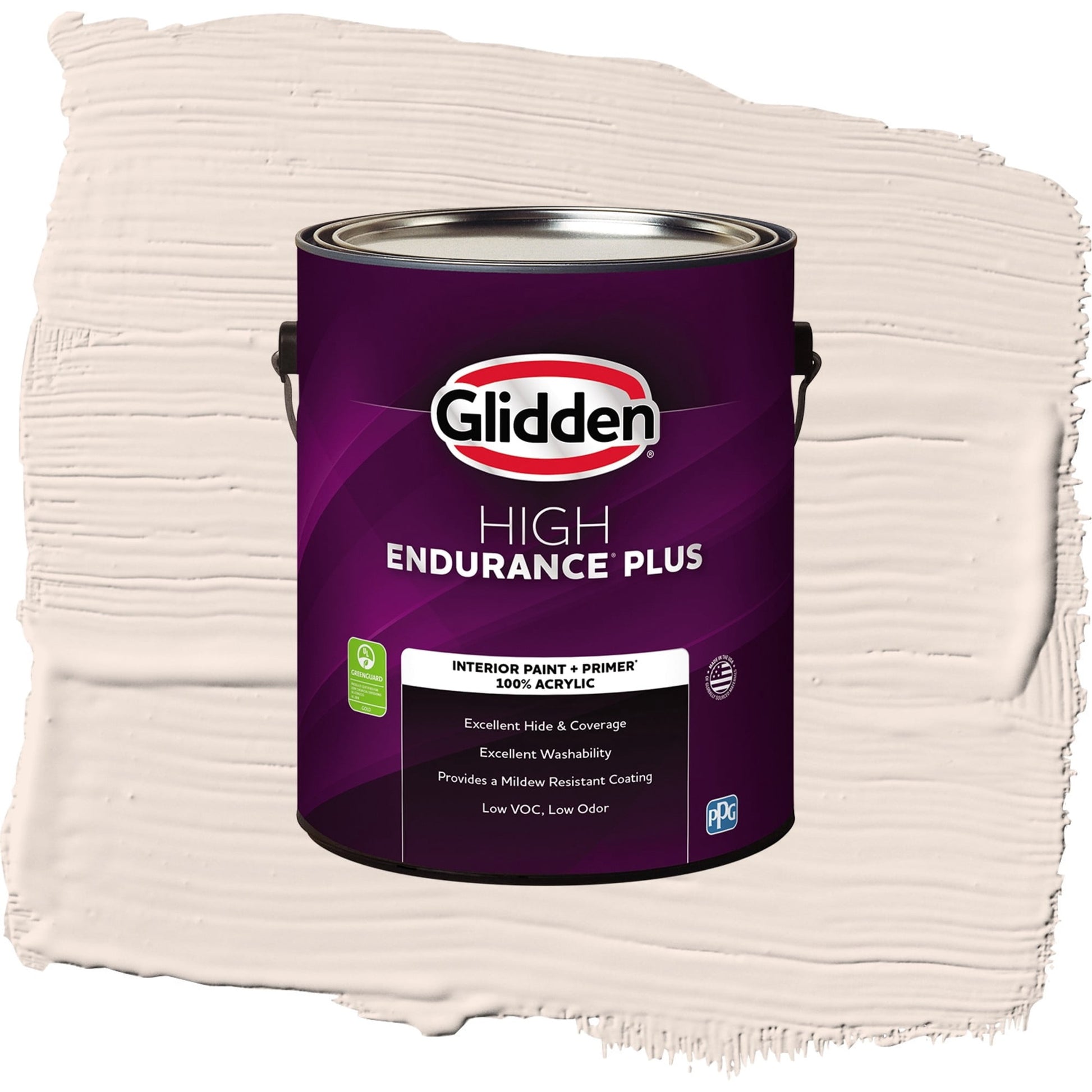 Glidden HEP Sablewood / Orange, Semi-Gloss Interior Paint with Primer, 1 Gallon