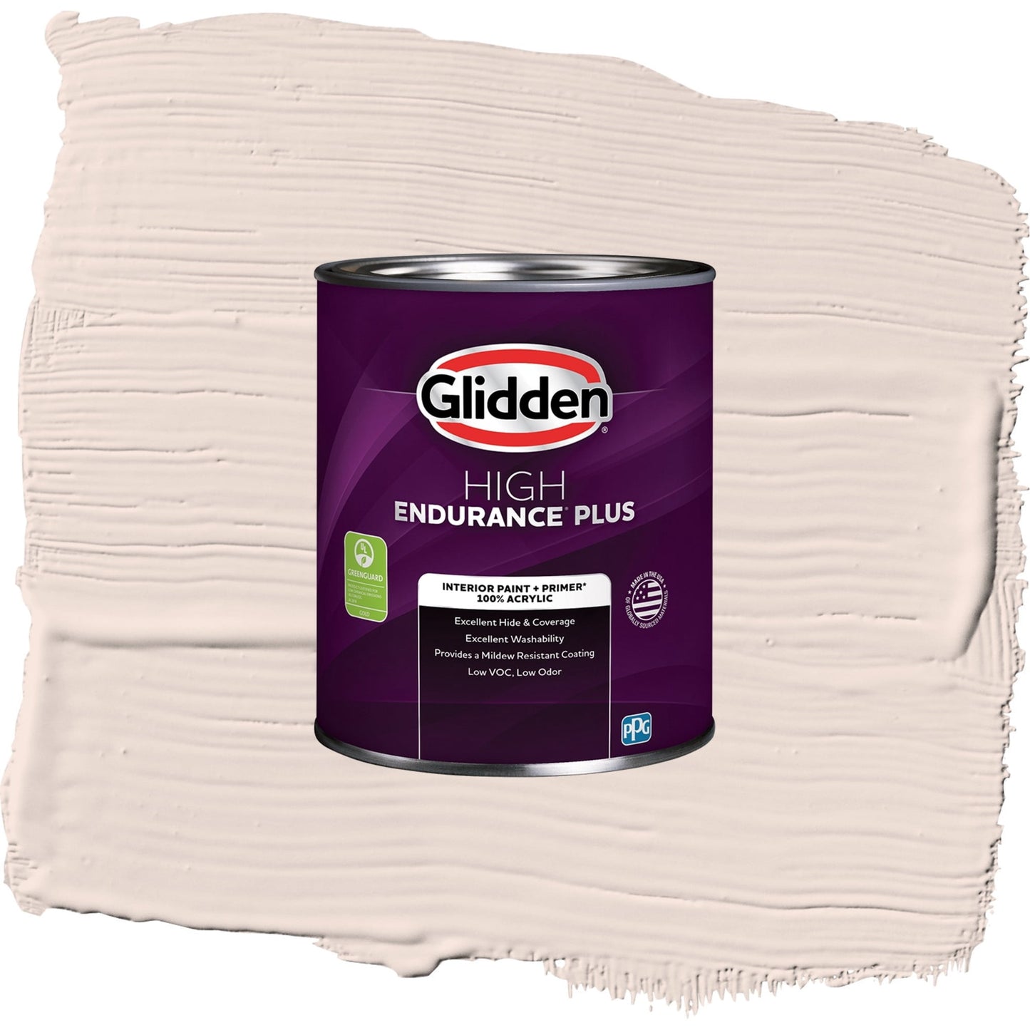 Glidden HEP Sandy Beach / Orange, Eggshell Interior Paint with Primer, 1 Quart