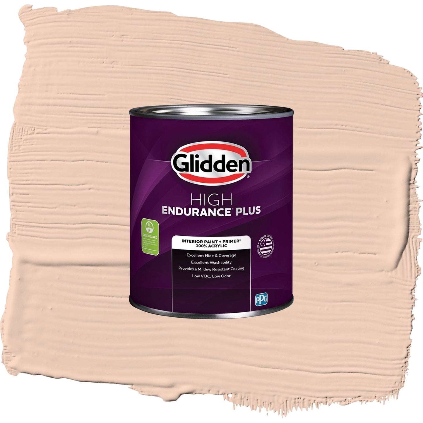Glidden HEP Scotchtone / Orange, Semi-Gloss Interior Paint with Primer, 1 Quart