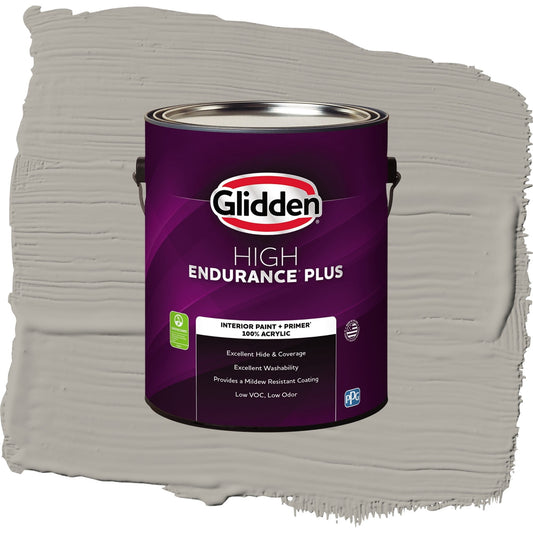Glidden HEP Kalispell Interior Paint + Primer Flat , 1 Gallon