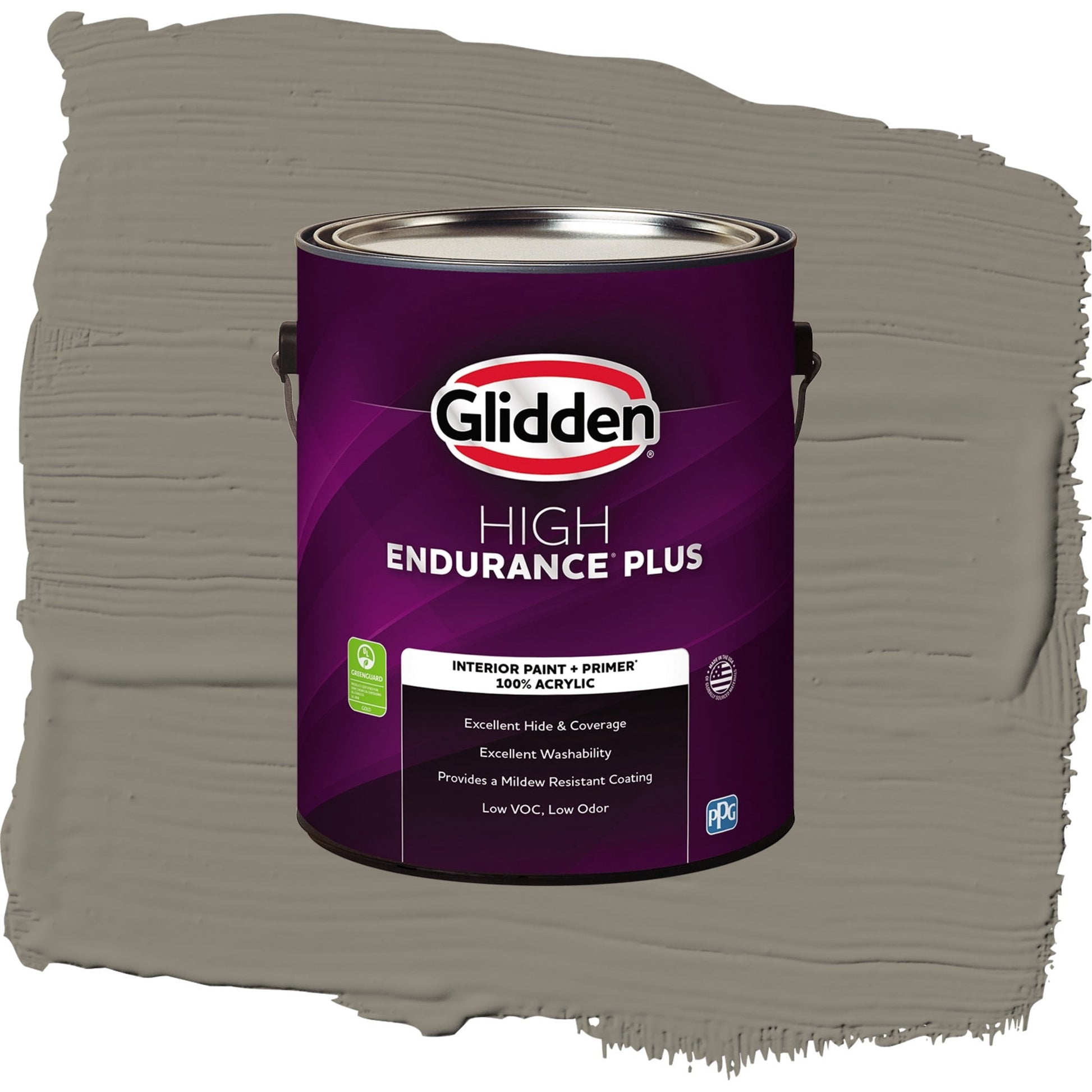 Glidden HEP Sweater Weather Interior Paint + Primer Semi Gloss , 1 Gallon
