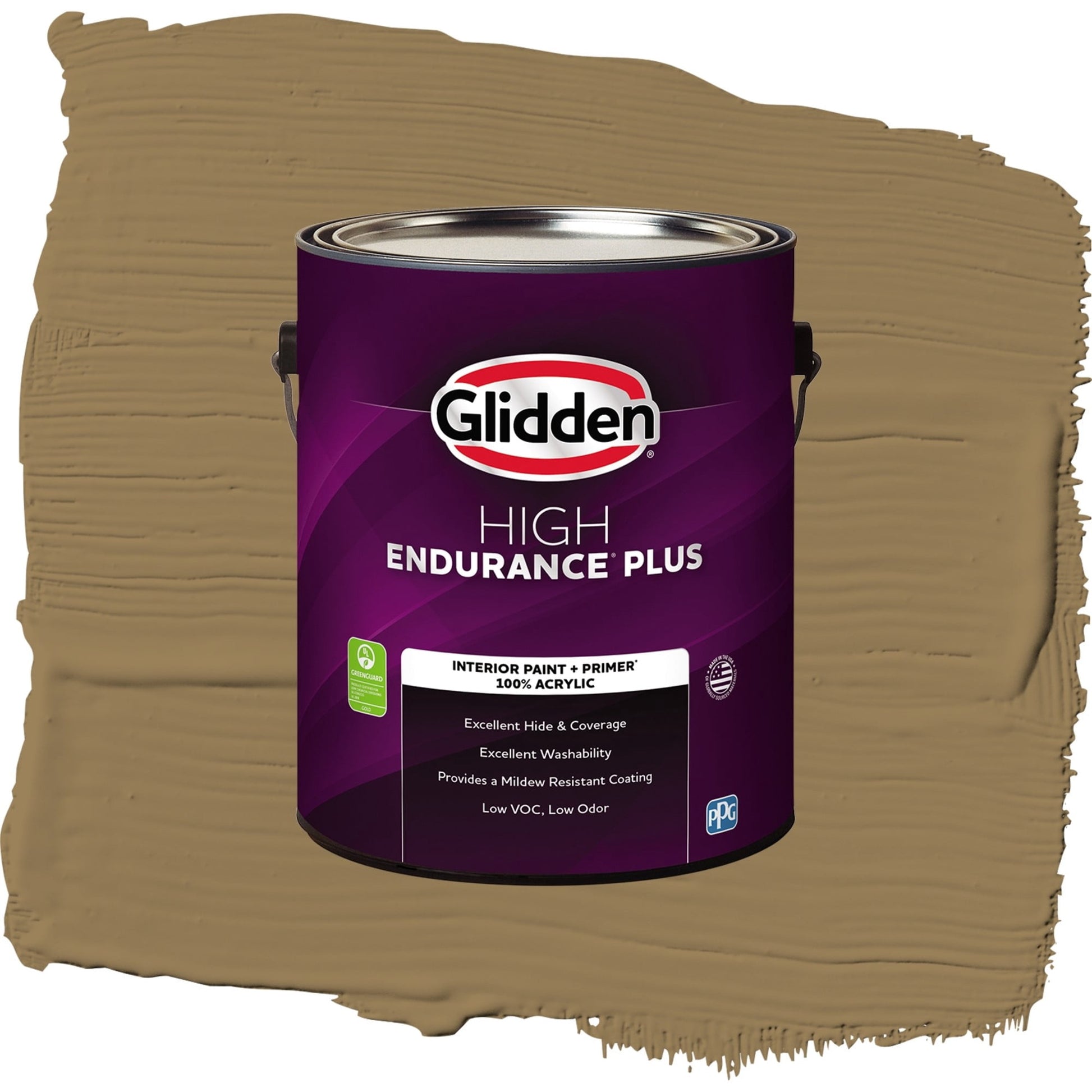 Glidden HEP Tweed Interior Paint + Primer Flat , 1 Gallon