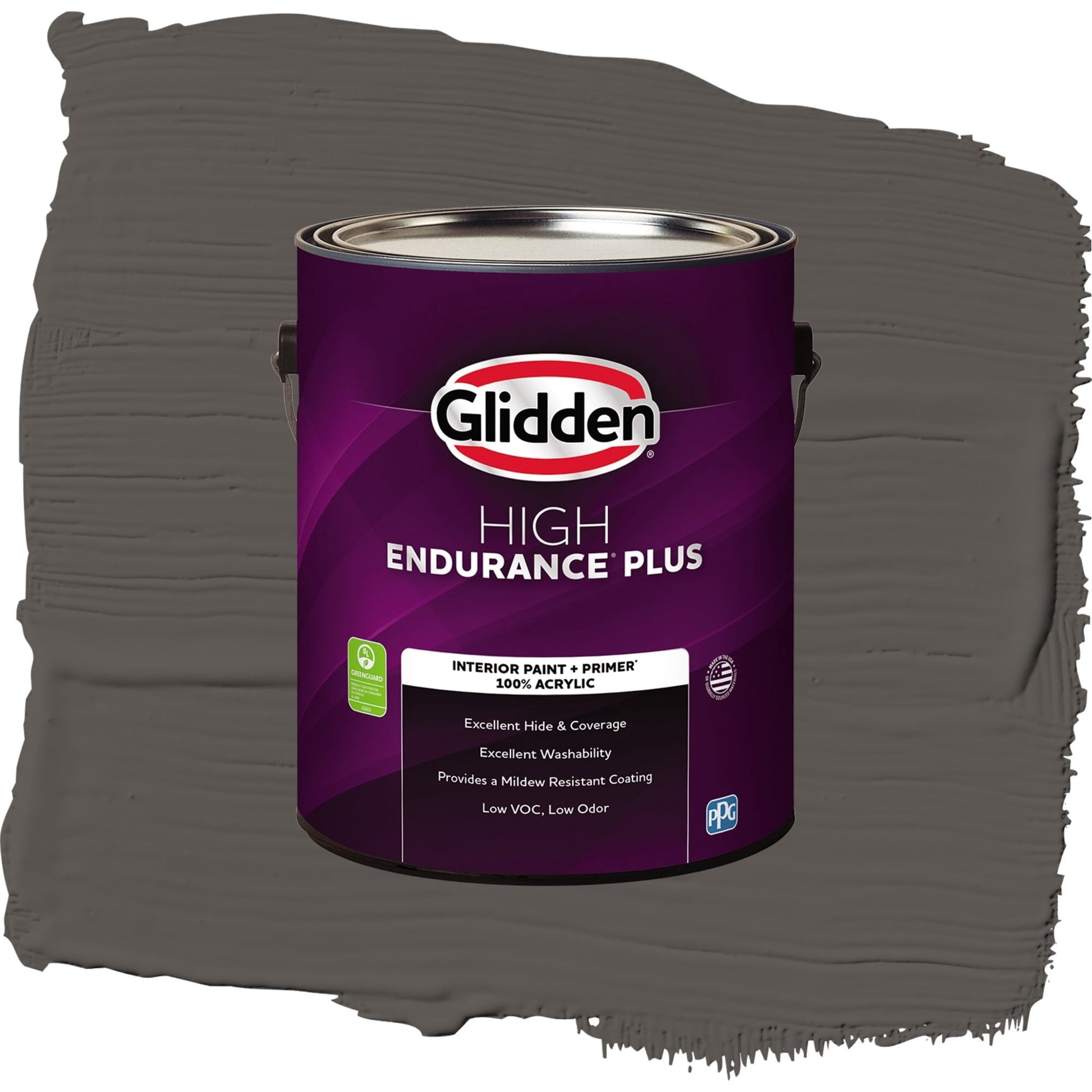 Glidden HEP Undercover Interior Paint + Primer Flat , 1 Gallon
