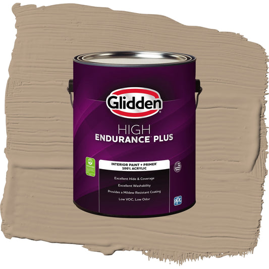 Glidden HEP Weathered Wood Interior Paint + Primer Flat , 1 Gallon