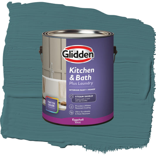Glidden Glidden Kitchen Bath and Laundry Vining Ivy / Green, Eggshell Interior Paint with Primer, 1 Gallon
