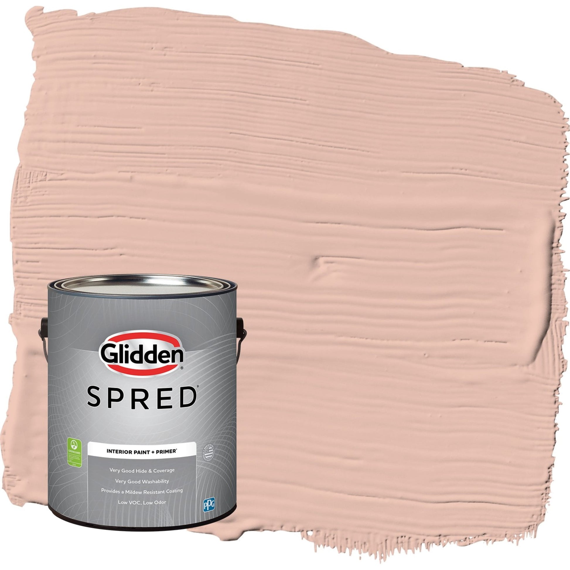 Glidden Spred Adorable / Orange, Semi-Gloss Interior Paint with Primer, 1 Gallon