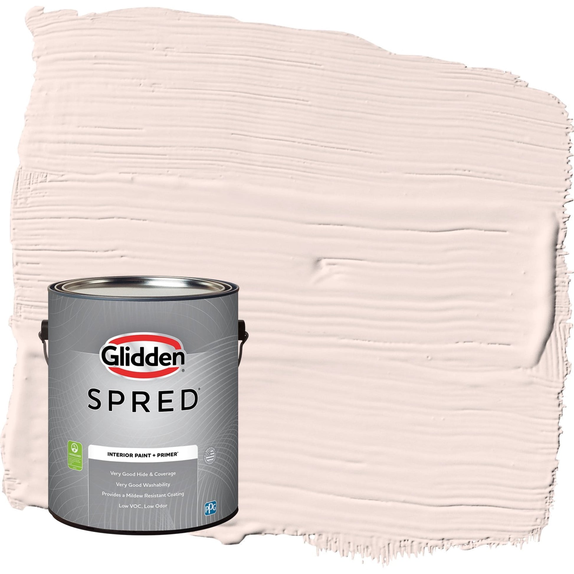 Glidden Spred Brandy Alexander / Red, Flat Interior Paint with Primer, 1 Gallon