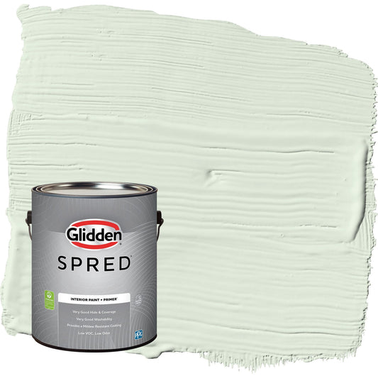 Glidden Spred Lime Daiquiri / Green, Semi-Gloss Interior Paint with Primer, 1 Gallon