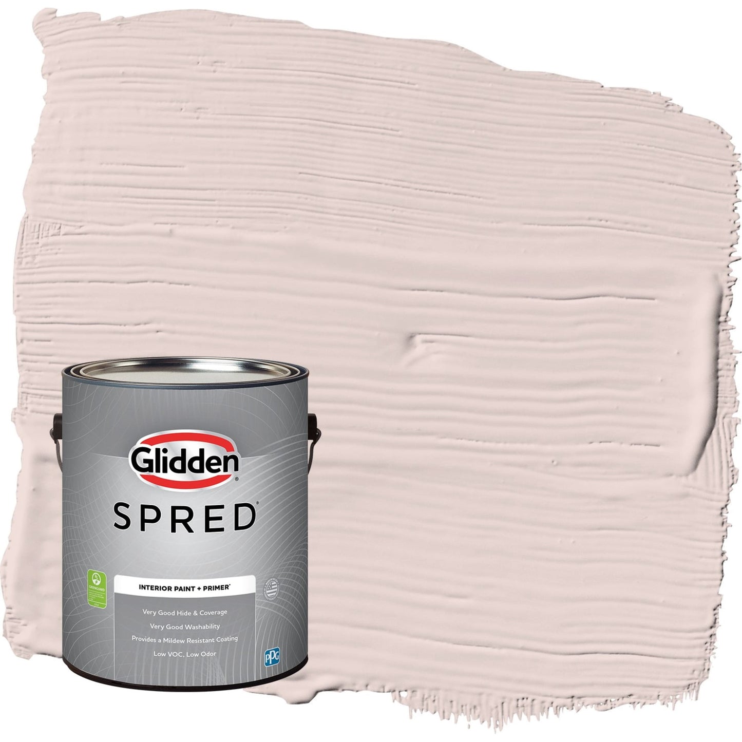 Glidden Spred Romeo / Pink, Semi-Gloss Interior Paint with Primer, 1 Gallon
